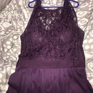 Elegant Purple Dress